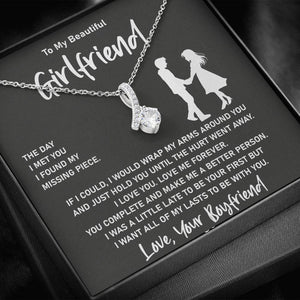 Necklace for Girlfriend | Promise Necklace | luxoz
