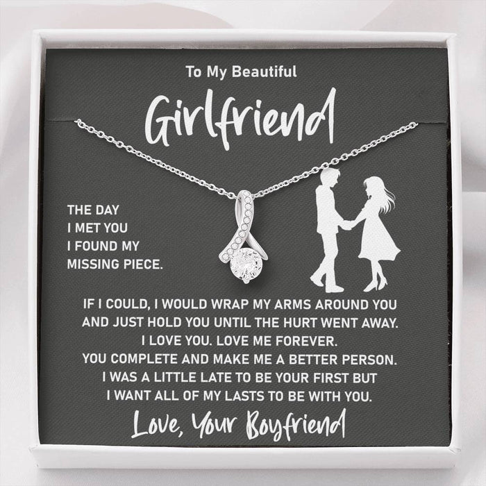 Promise Necklace For Girlfriend-Alluring Necklace