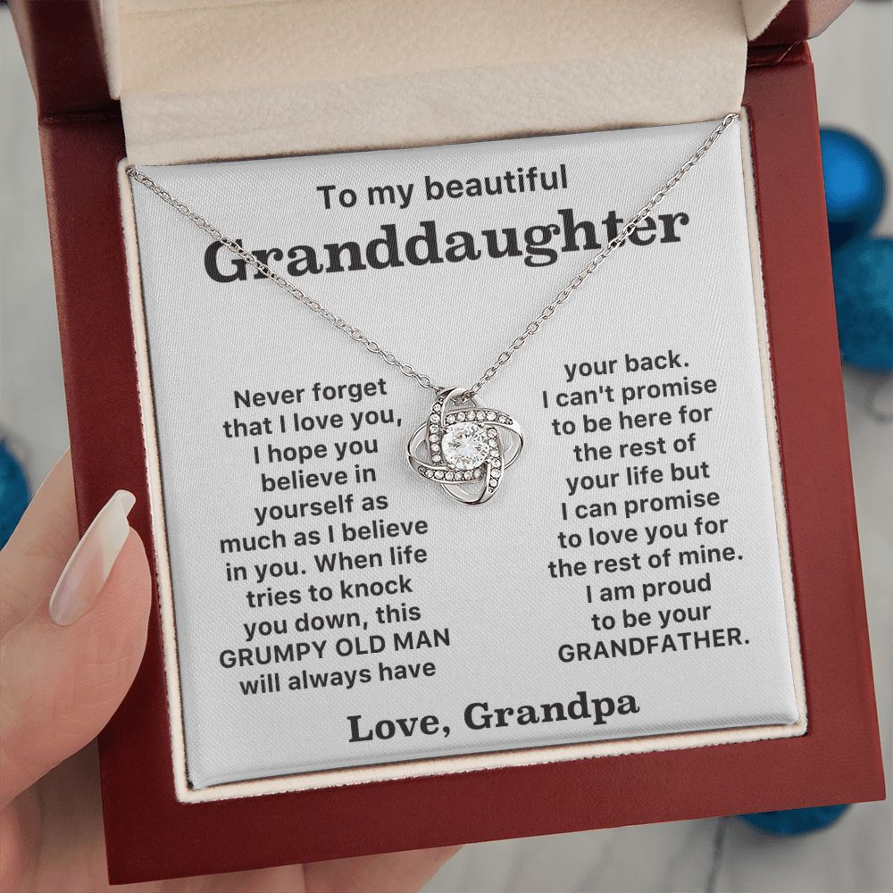 granddaughter necklace grandpa