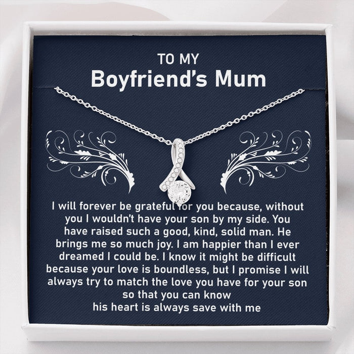To My Boyfriend's Mum Necklace-Jewellery Set