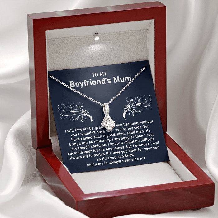 To My Boyfriend's Mum Necklace-Jewellery Set