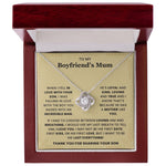 To My Boyfriend's Mum-Loveknot Necklace-When I Fell In Love With Your Son - luxoz