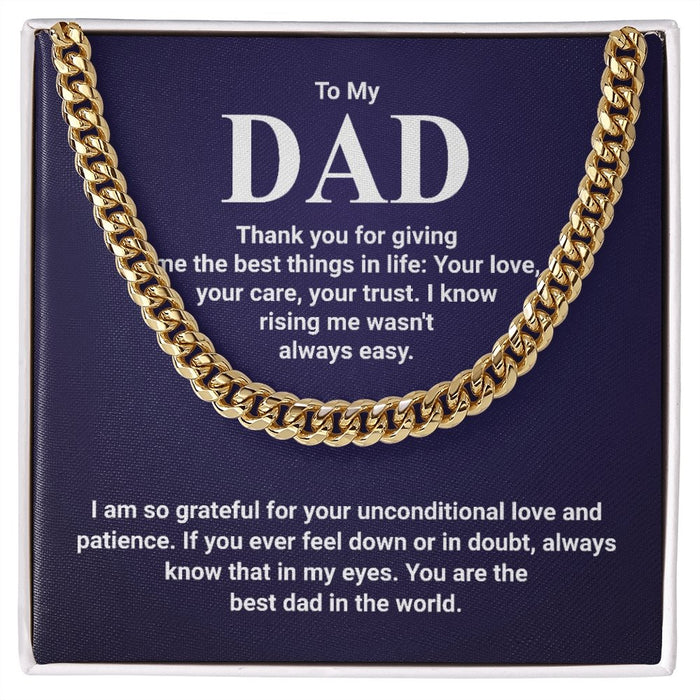 Birthday Gifts For Dad From Daughter-Necklace