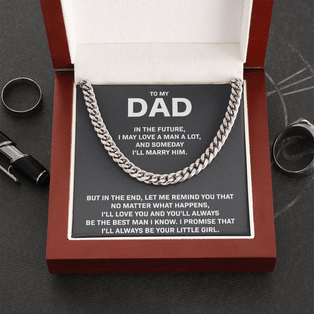 necklace for dad from daughter