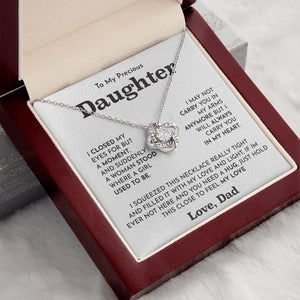father daughter necklace