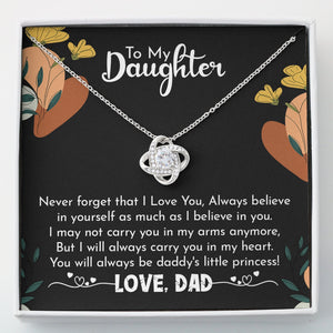 dad daughter necklace