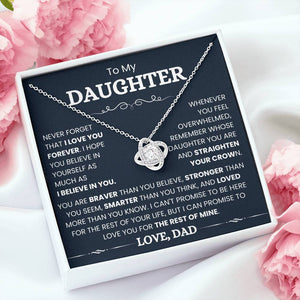 Father Daughter Necklace | Daughter Necklace from Dad | luxoz