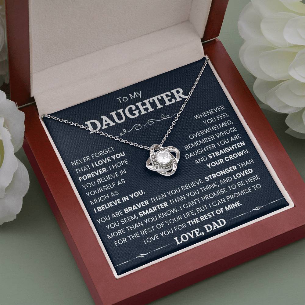 Father Daughter Necklace | Daughter Necklace from Dad | luxoz