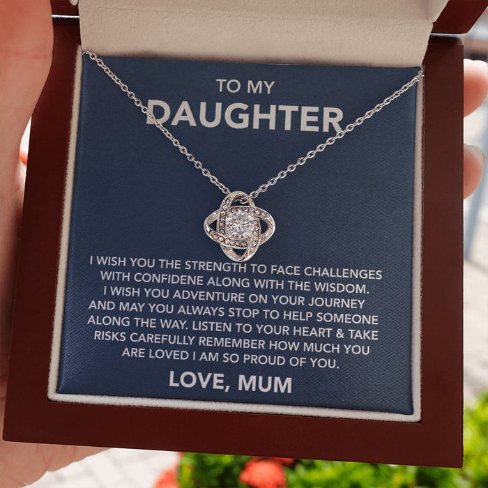 Mother Daughter Necklace-Personalised Gift For Daughter