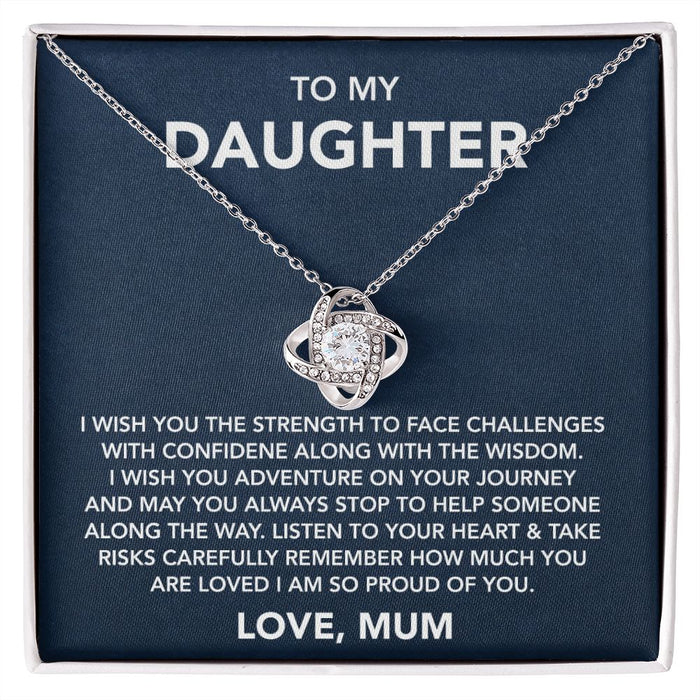 Mother Daughter Necklace-Personalised Gift For Daughter