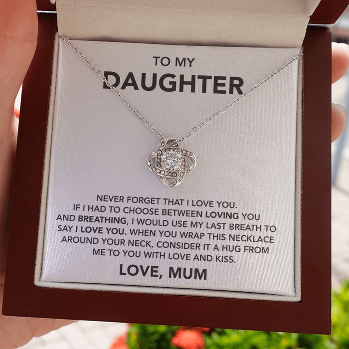 Mother Daughter Gifts Australia- Loveknot Necklace