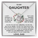 to my daughter necklace