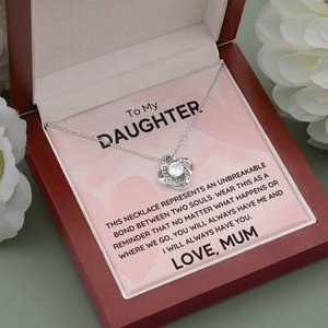 Mother Daughter Jewellery Australia-Loveknot Necklace