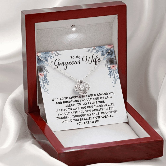 To My Wife Necklace- Jewellery Gifts For Her