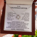 Granddaughter Necklace from Grandpa | luxoz