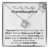 Jewellery Gift Set | Granddaughter Love Knot Necklace | luxoz