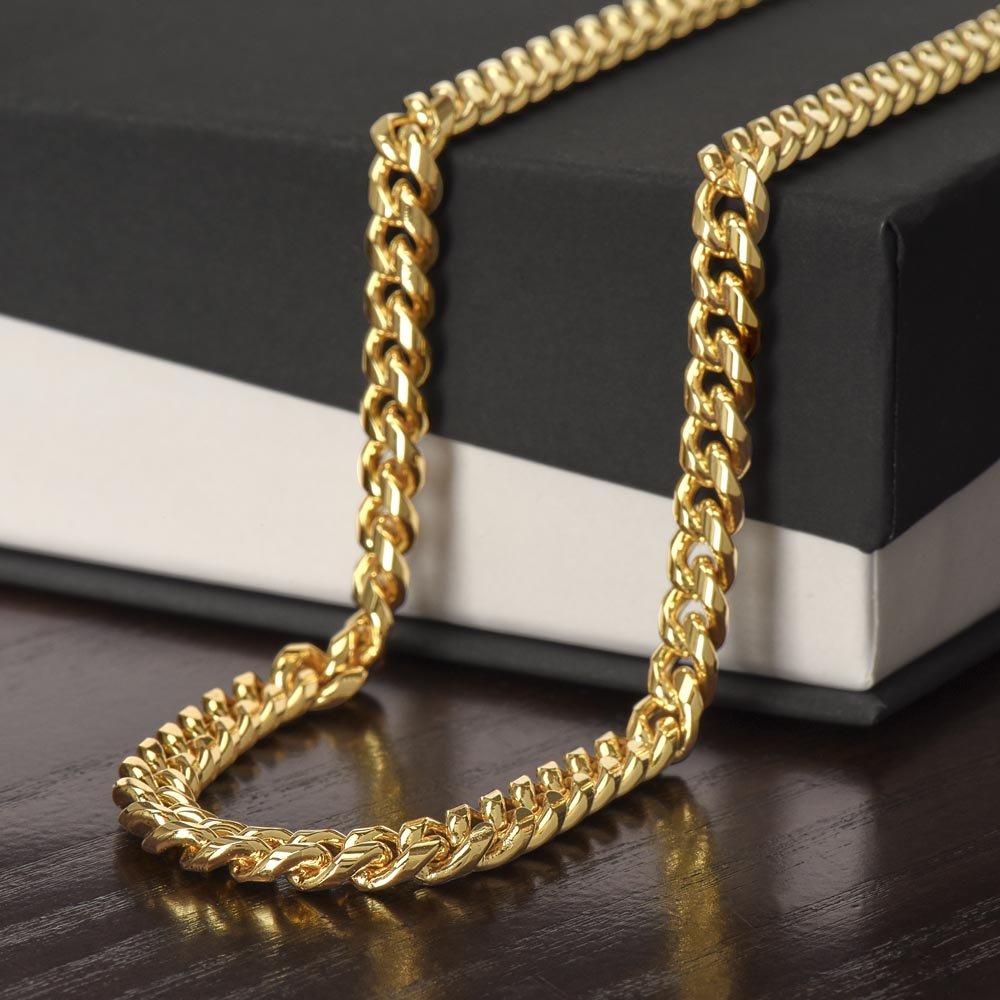 Silver Cuban Link Chain | Silver Cuban Chain | luxoz