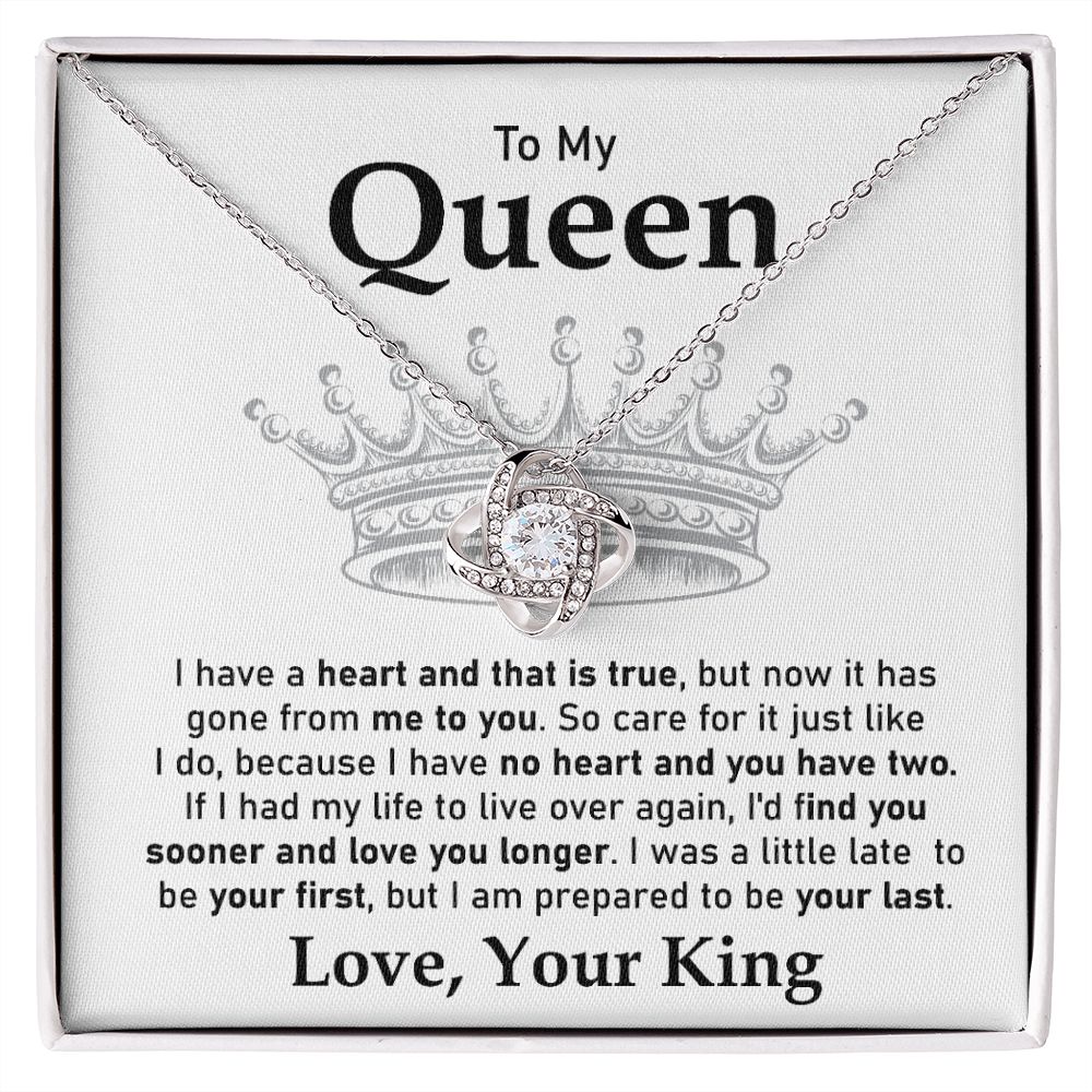 to my queen necklace