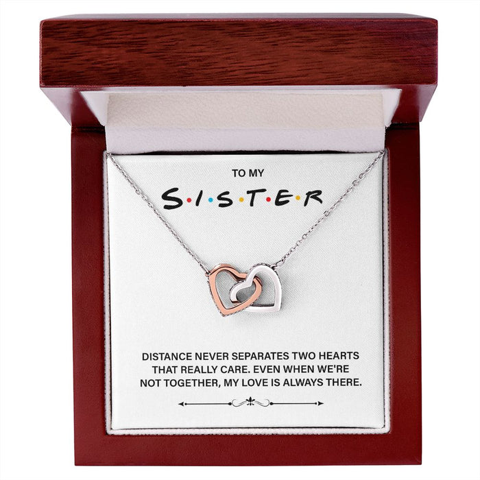 To My Sister- Christmas Necklace Gift