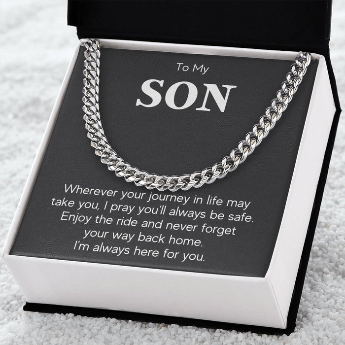 Gifts For Adult Son- Cuban Link Chain