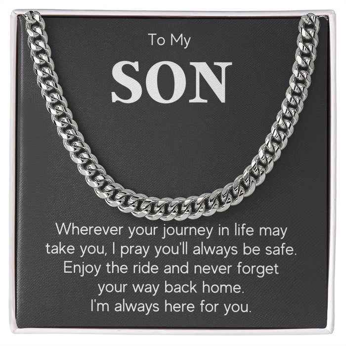 Gifts For Adult Son- Cuban Link Chain