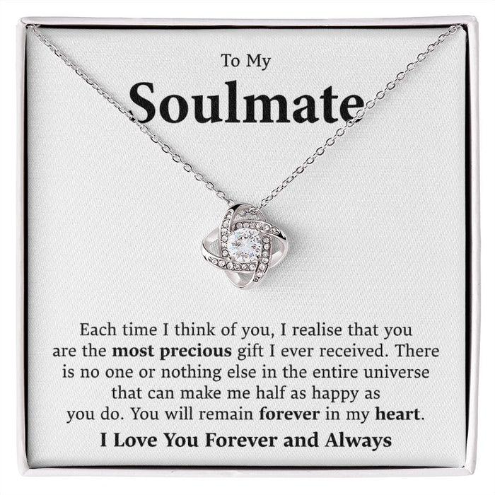 To My Soulmate Necklace-Jewllery For Soulmate