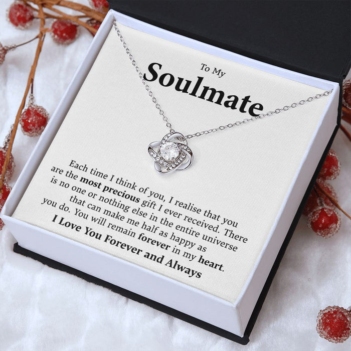 To My Soulmate Necklace-Jewllery For Soulmate