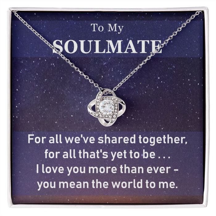 To My Soulmate Jewellery-Necklace For Soulmate