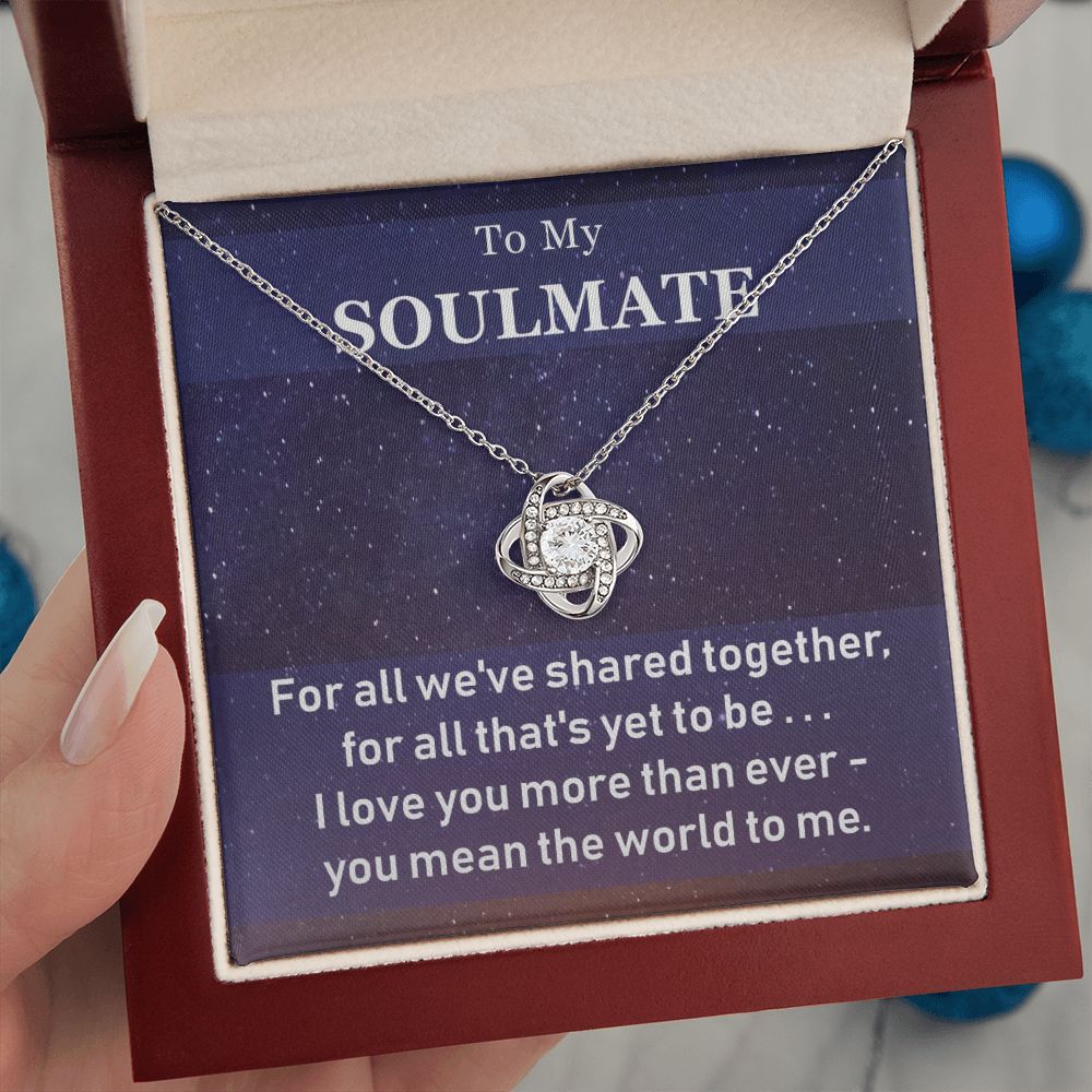 to my soulmate necklace box