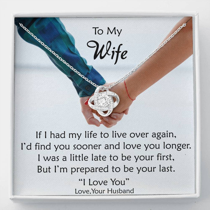 To My Wife Necklace- Sentimental Gifts For Her