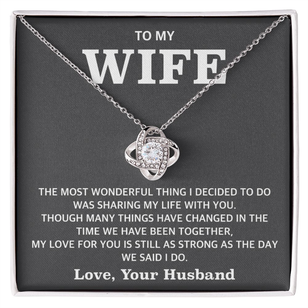 Wife Necklace | To My Soulmate Necklace | luxoz